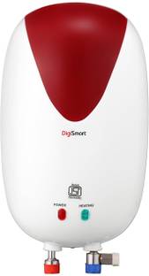 DIGISMART 3 L Instant Water Geyser (3 KVA Special Anti Rust Coated 0.7 MM SS Tank, Full Abs Body 5 Years Warranty, Ivory/Maroon)