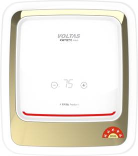 Voltas Crysta Pro 5 Star Digital With Remote, Colour Changing LED, Free Installation 15 L Storage Wate...