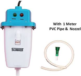 Sunhot 1 L Instant Water Geyser (1 L Instant Water Geyser Shock Proof Body With Installation kit, Mult...
