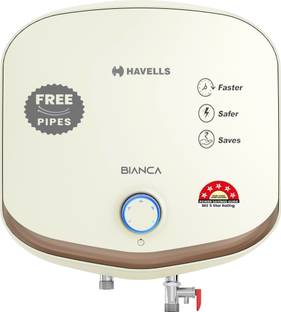 HAVELLS Bianca 25 L Storage Water Geyser with Flexi Pipe
