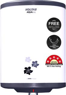 Voltas AquaPro 25 L Storage Water Geyser | Free Pipes and Free Installation