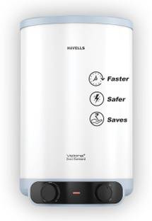 HAVELLS Velora + 25 Ltr With 5 Year Warranty & Free Installation & Flexi pipes 25 L Storage Water Geys...