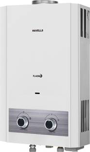 HAVELLS 6 L Gas Water Geyser (FLAGRO 5.5 LTR 1.2 kg LPG, White)