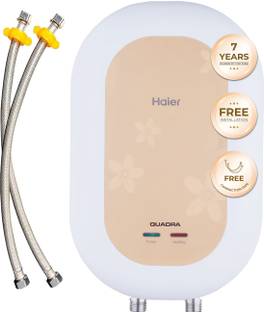Haier EI3V-C1(I)-P 3 L Instant Water Geyser | with Free Pipes and Free Installation