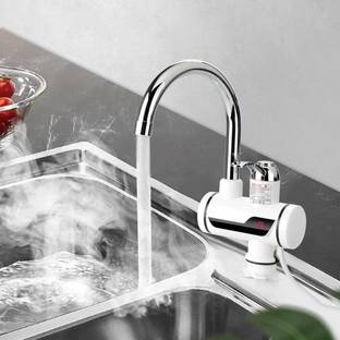 Rishikaenterprises 1 L Instant Water Geyser (RE_Tab instant portable water heater/geyser White Color_0...