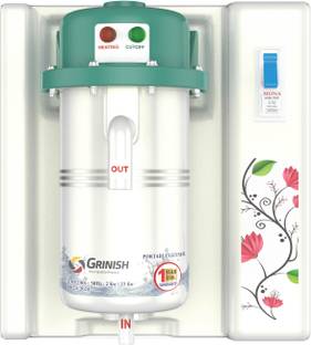 GRINISH 1 L Instant Water Geyser (ULTRA PREMIUM WITH SHOCK PROOF BODY, Green)