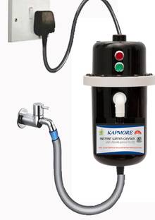 Kapmore 1 L Instant Water Geyser (Instant Hot Water Portable Geyser Is Compact||Light Weight ||Shock Proof, Black)
