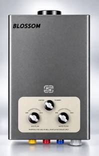 BLOSSOM LX-TWO Gas Water GeyserFlame & Water Flow Control for Bathroom & Kitchen 6.5 L Gas Water Geyse...