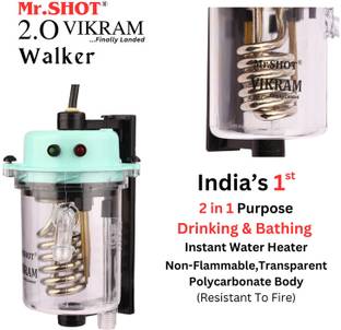 Mr.SHOT 1 L Instant Water Geyser (2.O Vikram Walker - Transparent