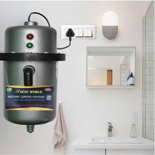 Ruchi World 1 L Instant Water Geyser (Instant portable water heater geyser for use home, Multicolor)