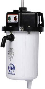 HM 1 L Instant Water Geyser (HIPG-BLACK, Black)