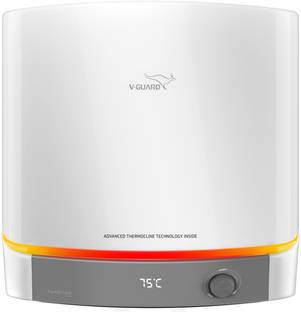 V-Guard Luxecube Avo DG 25 L Storage Water Geyser 38% More Hot Water with Advanced Thermocline Technol...