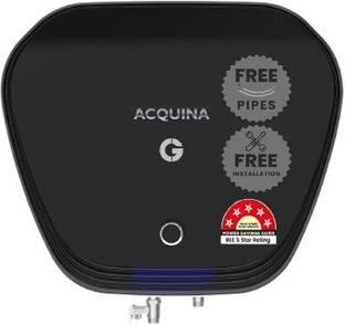 CG ACQUINA 25 L Storage Water Geyser | 5 Star BEE Energy Rating | Glassline Tanked | with Free Pipes and Free Installation