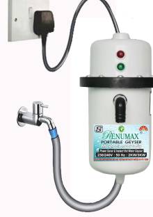 RENUMAX 1 L Instant Water Geyser (Instant portable water heater geyser for use home, White)