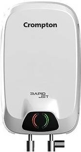 Crompton 5 L Instant Water Geyser (Rapid Jet 5-L, White) (White)