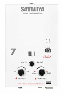 savaliya Gas Water Geyser (Auto CUT-OFF LPG Gas Water Heater Geyser, ISI Marked, 7 L Gas Water Geyser