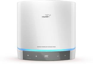 V-Guard Luxecube Avo Smart 15 L Storage Water Geyser Customizable Mood Lighting |38% More Hot Water wi...