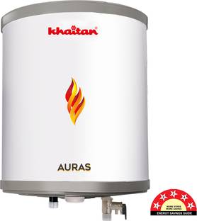 Khaitan 10 L Storage Water Geyser (Auras, White) (White)