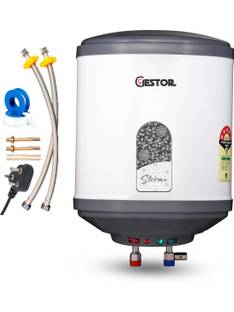 GESTOR STORM PLUS 15 L Storage Water Geyser | with Free Pipes