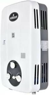 THERMO KING GAS WATER HEATER WHITE 7 LTR 7 L Storage Water Geyser