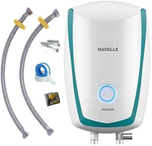 HAVELLS 3 L Instant Water Geyser (Instanio 3L, Color Changing LED Indicator, ISI Mark, With Installati...
