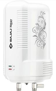 BAJAJ 3 L Instant Water Geyser (Bajaj Majesty 3L 3kW Instant Water Heater with 24 inches SS Pipes Pair...