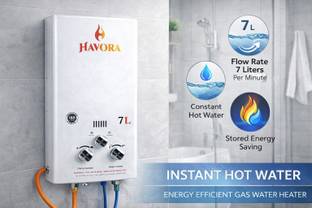 Havora Geyser (7L,HP PNG) 7 L Gas Water Geyser
