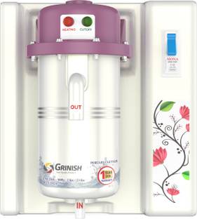 GRINISH 1 L Instant Water Geyser (1 LTR INSTANT WATER HEATER WITH SHOCK PROOF BODY , INSTALLATION KIT,...