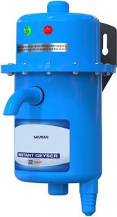 Sauran 1 L Instant Water Geyser (Portable Instant Water Heater/Geyser For Kitchen Bathroom (IWG6), Blu...