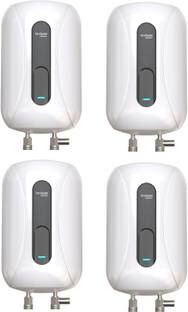 Hindware Smart Appliances IMMEDIO x Pack of 4,High Grade SS Tank (White, Black) 5.5 L Instant Water Ge...