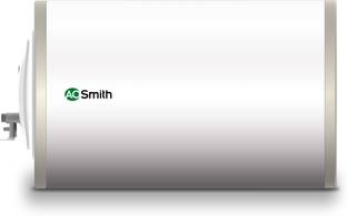 AO Smith HAS-X-035-LHS 35 L Storage Water Geyser | Blue Diamond Glass Lined Tank & Element |Robust Met...