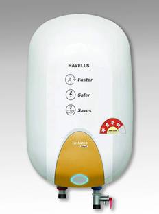 HAVELLS Instanio Prime 25 L Storage Water Geyser | 4 Star BEE Energy Rating | Glassline Tanked