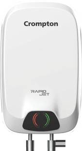 Crompton 3 L Instant Water Geyser (AIWH-3LRPIDJT3KW5Y Rapid Jet, White)