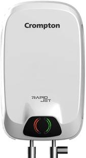 Crompton 5 L Instant Water Geyser (Rapid Jet 5 L, Heating Element, Advanced 4 Level Safety, Rust & Sho...