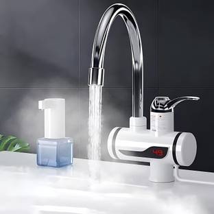 Kyarahomes Instant Electric Heating Water Tap Geyser with LED Temperature Display Health  Faucet