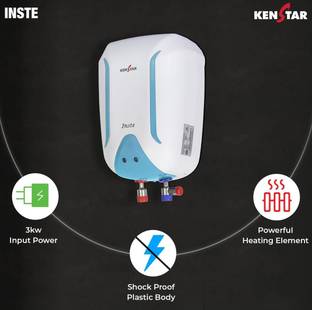 Kenstar 5.9 L Instant Water Geyser (INSTE 5.9, White, Green)