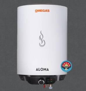 OMEGA'S SWH-15L, Glass Line Tank, 5-Star 15 L Storage Water Geyser