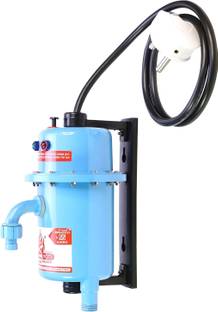 Mr.SHOT 1 L Instant Water Geyser (Essential Manual Reset, Blue)