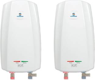 HAVELLS Standard Lyft ( Pack of 2 ) Rust Proof Body, 3 L Instant Water Geyser