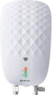 BAJAJ 1 L Instant Water Geyser (Bajaj Juvel Instant 1 Ltr Vertical Water Heater, White, White)