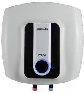 OMEGA'S 15 L Storage Water Geyser (SWH- 15L 5 Star Rated Glass Line with Installation and Connection P...