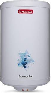Racold 15 L Storage Water Geyser with Flexi Pipe and Free Installation (BUONO PRO NXG 15V 2KW WH, Whit...