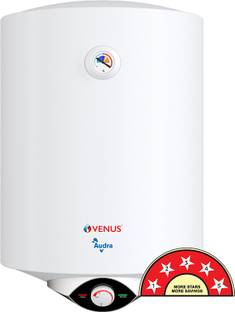 Venus 25AV 25-Litre (White) Water Heater, Porcelain Enamelled Glass Lined Tank , BEE Star Rating - 5 S...