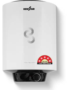 Kenstar AQUABLOOM 10L Blue Sapphire Coated MS Tank | 5- Star BEE Ratings 10 L Storage Water Geyser