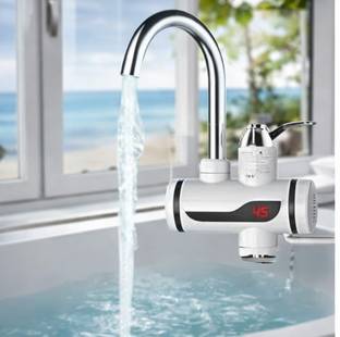 DHRUVIKA ENTERPRISE Electric Instant Hot Water Heater Faucet with Temperature Display Tankless Instant...