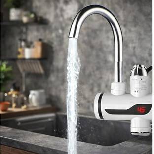 DHRUVIKA ENTERPRISE Instant Electric Heating Water Faucet with Digital Display Tap Tankless Instant Wa...