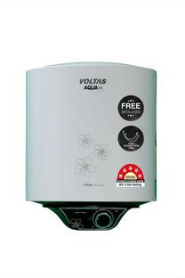 Voltas AquaM 15 L Storage Water Geyser | with Free Pipes and Installation