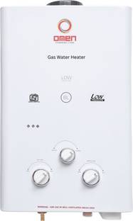 OMEN Elegant 6 L Gas Water Geyser