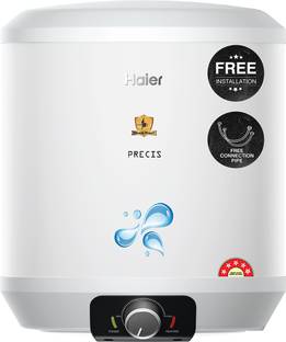 Haier ES10V-PV2(PRE) 10 L Storage Water Geyser | with Free Pipes and Free Installation