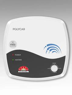 Polycab HWHSVPB031P 10 L Storage Water Geyser | 5 Star BEE Energy Rating